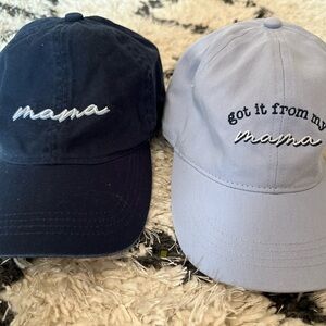 David & Young “mama” matching hats